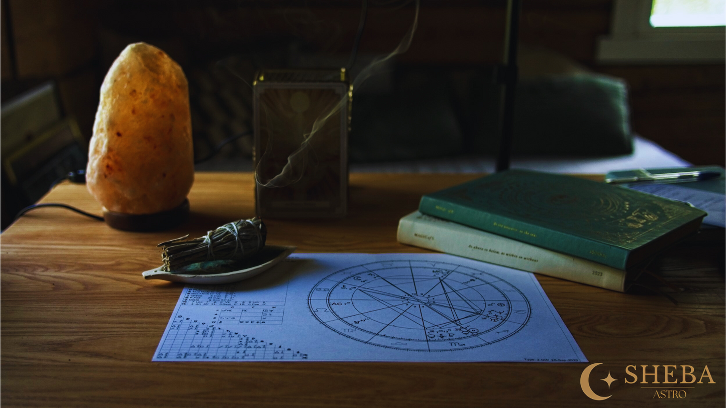 Carta natal - Lectura Profesional